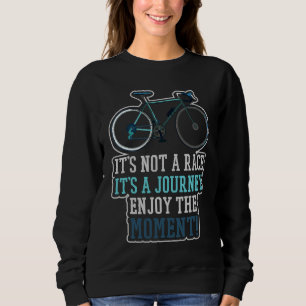 Moletom Não é uma corrida, é uma jornada Ciclista Biciclet