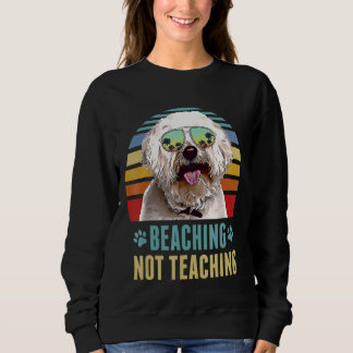 Moletom Não Ensinando Bichons Cachorro Crescente Verão