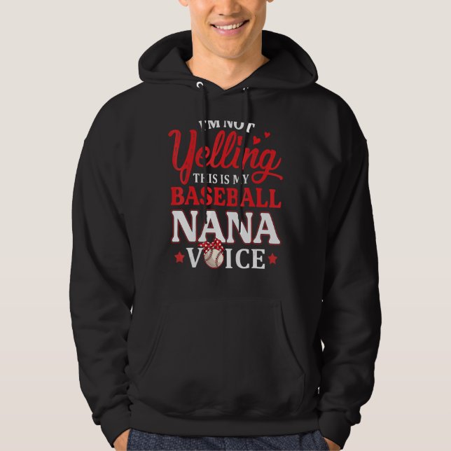 Moletom Não estou gritando que essa é minha mãe de voz de  (Frente)