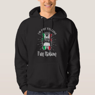 Moletom Não Estou Gritando Sou Italiano - Italiano Diverti