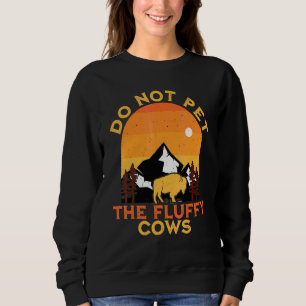 Moletom Não Faça Carinho Nos Bois Fofos Bisonte Yellowston