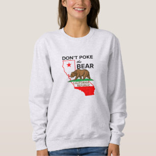 Moletom Não faça o Design do Urso da Califórnia