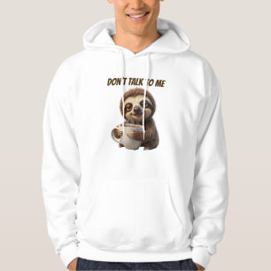 Moletom Não Fale Comigo Café Preguiça