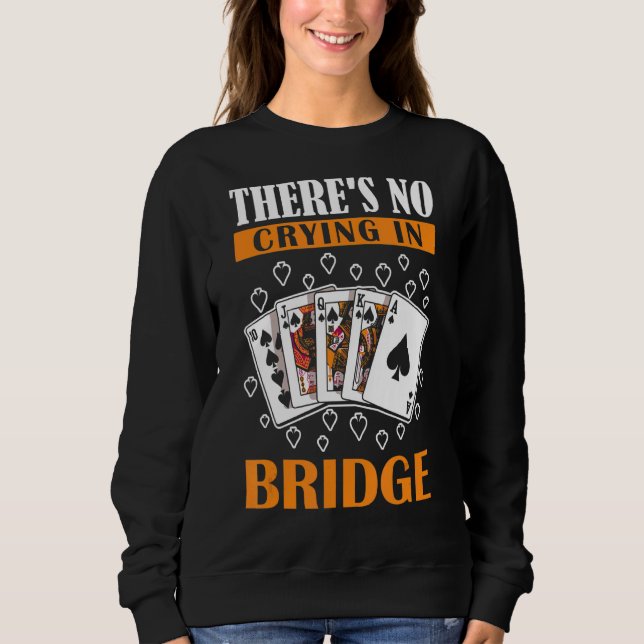 Moletom Não há choro nas damas da ponte (Frente)