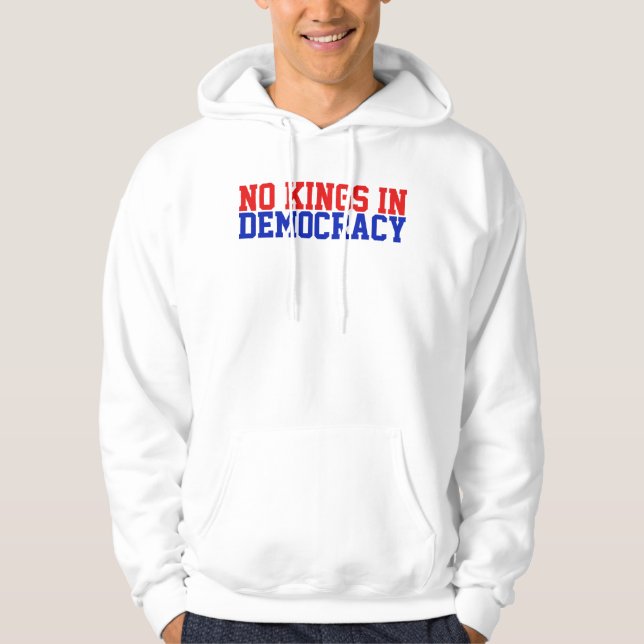 Moletom Não Há Reis na Democracia (Frente)