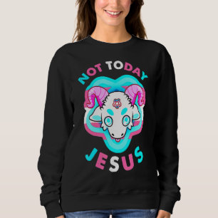 Moletom Não Hoje Jesus Transgender Lgbt Satã Gosta