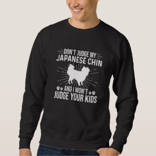 Moletom Não julgue o meu queixo japonês. Não julgo o teu K