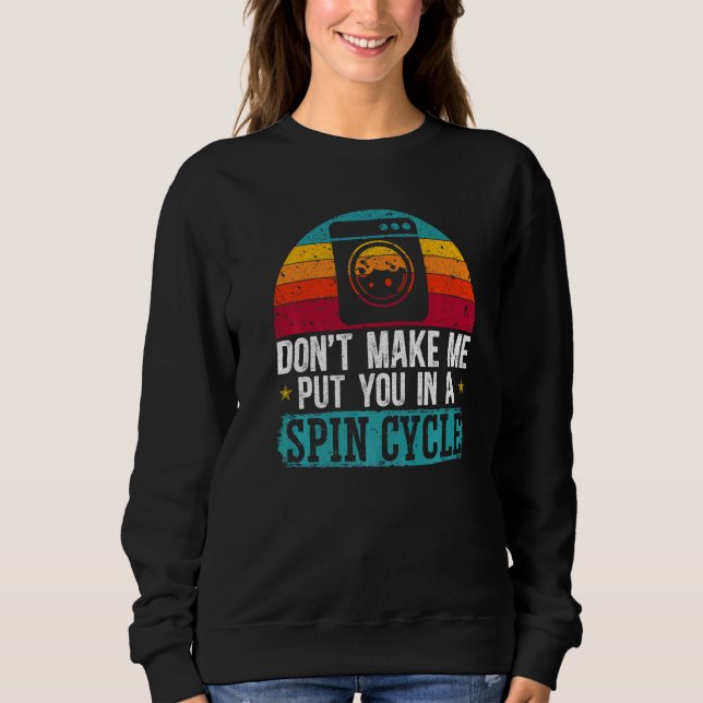 Moletom Não me faça colocá-lo em uma ocupação de bicicleta (Frente)