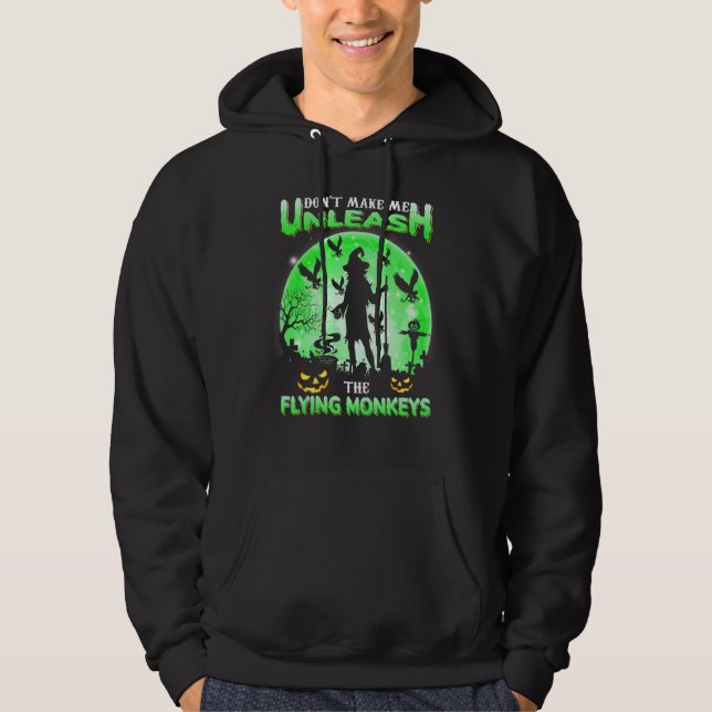 Moletom Não me faça soltar os macacos voadores, Witch Hal (Frente)