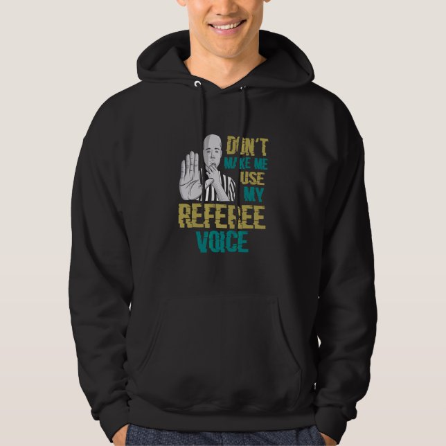 Moletom Não me faça usar minha referência de voz referenci (Frente)