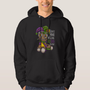 Moletom Não me obrigues a ir a todos os Voodoo Doll Mardi