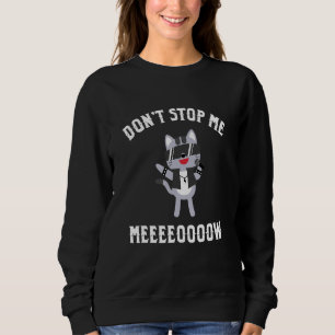 Moletom Não Me Pare Mia  Rock de Gato