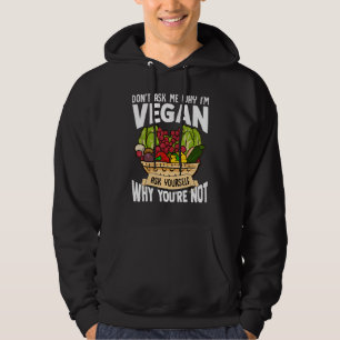 Moletom Não me pergunte por que eu sou vegetária vegetaria