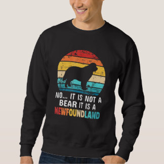 Moletom Não, Não É Um Cão De Urso Da Terra Nova