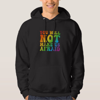 Moletom Não Nos Ireis Causar Medo Orgulho LGBTQ