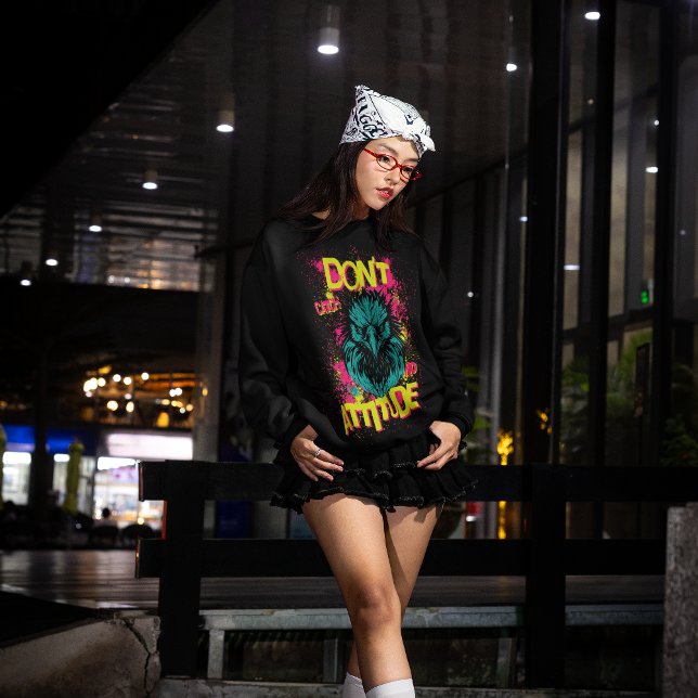 Moletom Não pegue nenhuma atitude - Sarcástico (Criador carregado)