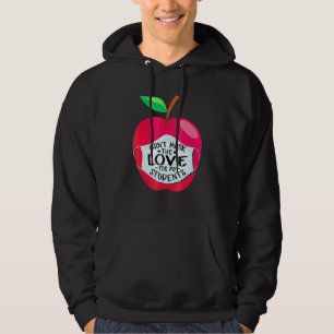 Moletom Não Posso Mascarar Meu Amor De Ensinar De Volta Ao