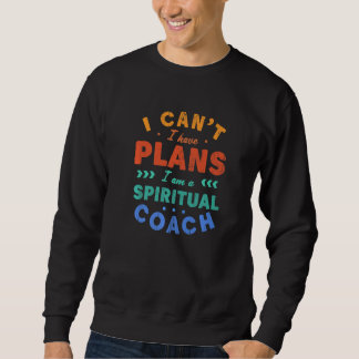 Moletom Não Posso Tenho Planos Coach Espiritual Humor Reli