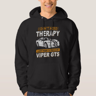 Moletom NÃO PRECISO DE TERAPIA Dodge Viper 1996 Gts Listra