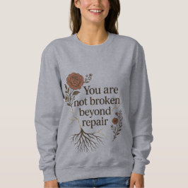 Moletom Não quebrado além do reparo