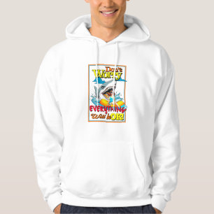 MOLETOM NÃO SE PREOCUPE QUE TUDO VAI FICAR BEM! TUBARÃO E