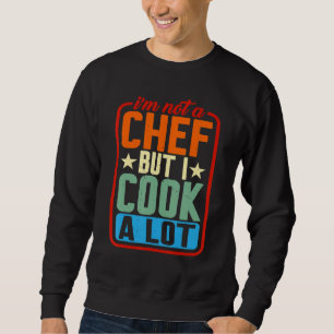 Moletom Não sou chef, mas cozinho muito