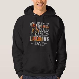 Moletom Não sou qualquer Pai de futebol que sou o Linemanu