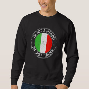 Moletom Não Sou Um Pervertido Sou Só Humor Italiano Piada 