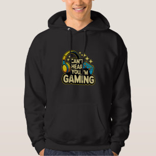 Moletom Não te consigo ouvir, estou a jogar