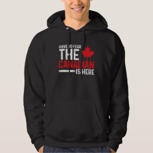 Moletom Não Tenha Medo O Canadense Está Aqui  Canadá Folha