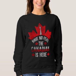 Moletom Não Tenha Medo Que O Canadense Esteja Aqui 10