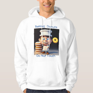 Moletom Não Toque Nas Minhas Rosquinhas, Hoodie
