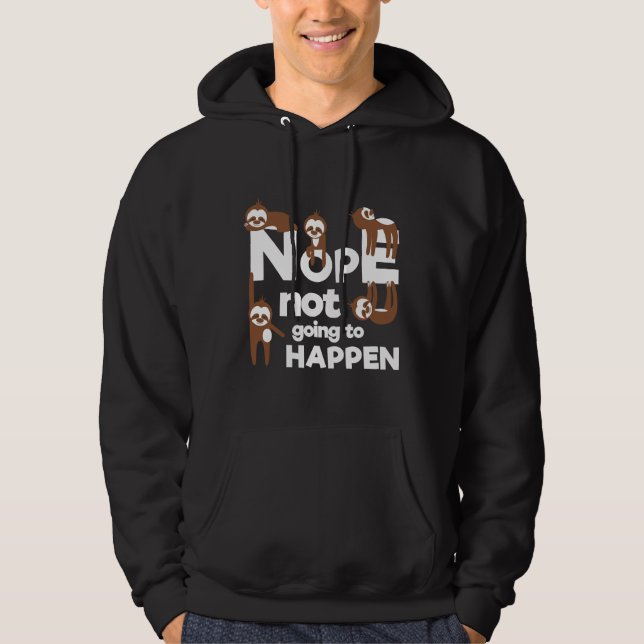 Moletom Não Vai Acontecer Com Lixinho (Frente)