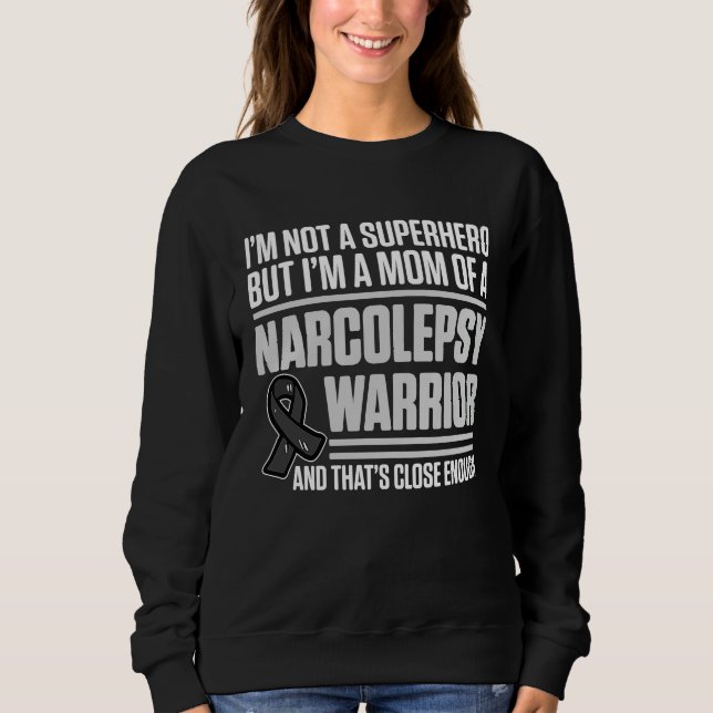 Moletom Narcolepsy Awareness Hero Narcoleptic Warrior Surv (Frente)