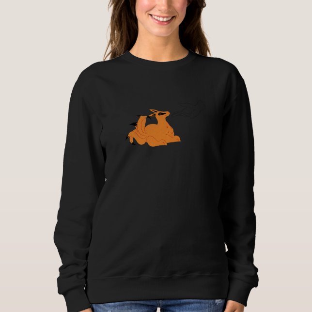 Moletom NaruSasu I SasuNaru kitsune fox and sun symbol han (Frente)