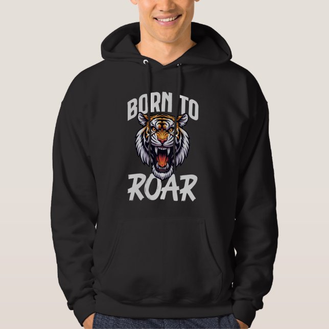 Moletom Nascer A Roar Tiger Wildlife Natu (Frente)