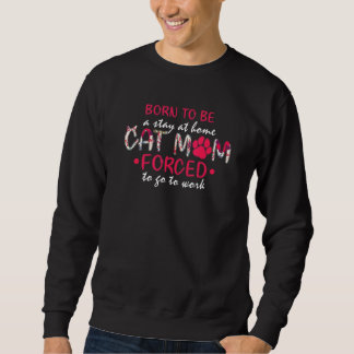 Moletom Nascer De Ficar Em Casa Cat Mãe Cat