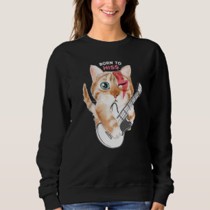 Moletom Nascer De Gato Para Seus Gatos De Amor Com Gato De