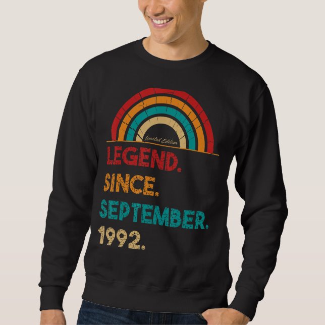 Moletom Nascer De Lenda Desde Setembro De 1992 (Frente)