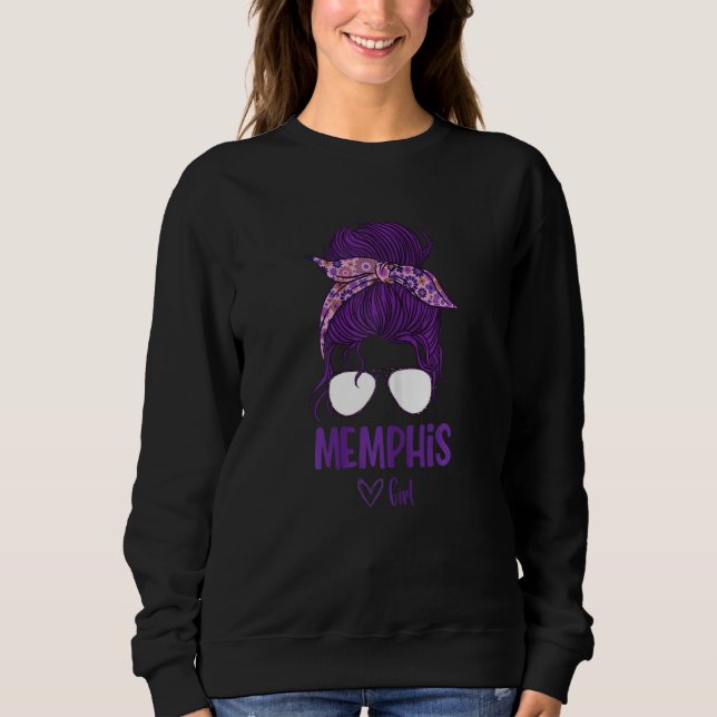 Moletom Nascer De Menina Memphis Em Memphis (Frente)