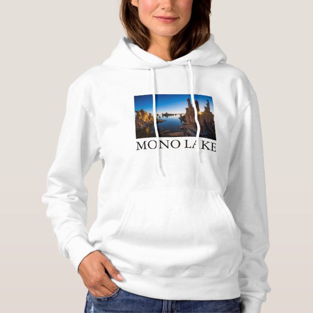 Moletom Nascer do sol no lago Mono, Califórnia (Frente)