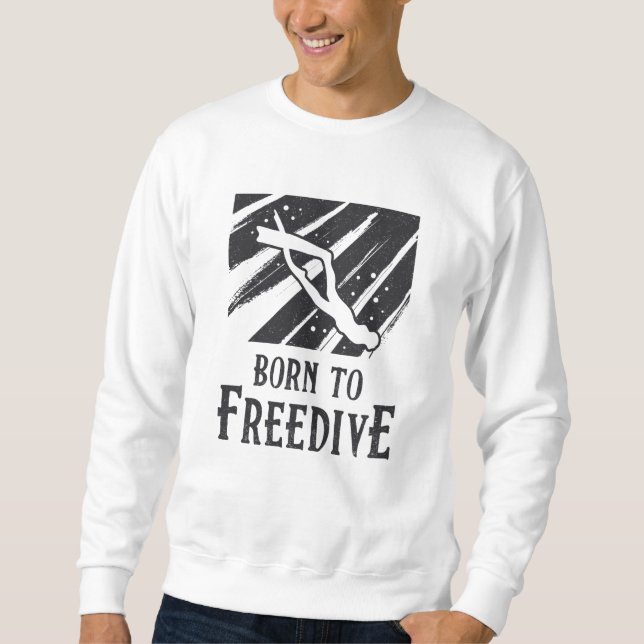 Moletom Nascer Para Freedive Freediving Ventiladores Apnoe (Frente)