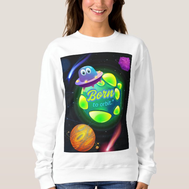 Moletom Nascer para órbita (Frente)
