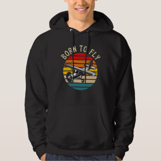 Moletom Nascer Para Voar De Avião Piloto Engraçado