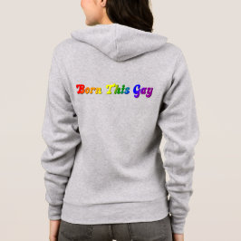 Moletom Nascido Assim – Gay – Arco-íris Ousado Orgulho LGB
