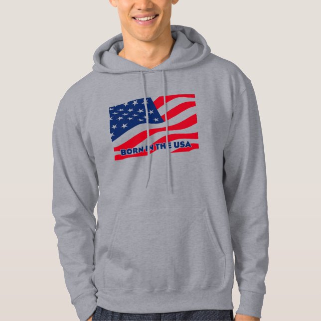 Moletom Nascido nos EUA (Frente)
