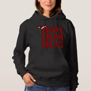 Moletom Natal Bah Humbug Shirt-Xmas Humbug Santa Hat