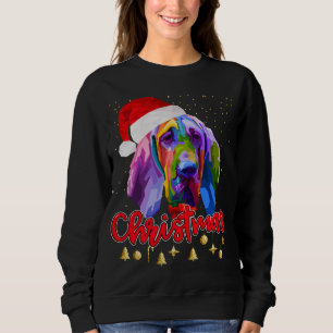 Moletom Natal Bloodhound Pop Art Natal Pajama