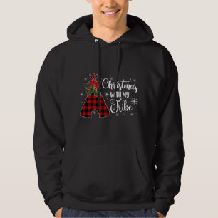 Moletom Natal Com Minha Tribo Buffalo Xadrez Xm De Natal