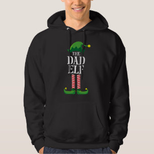Moletom Natal da família de pai Elf Match